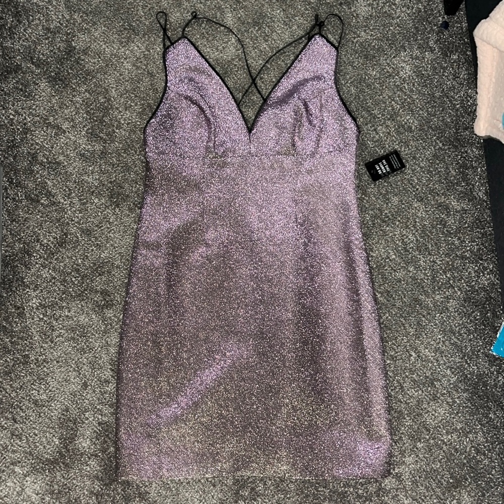 Adorable gold shimmer dress